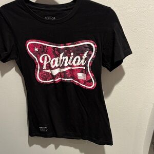 Patriot Black Short Sleeve Tee